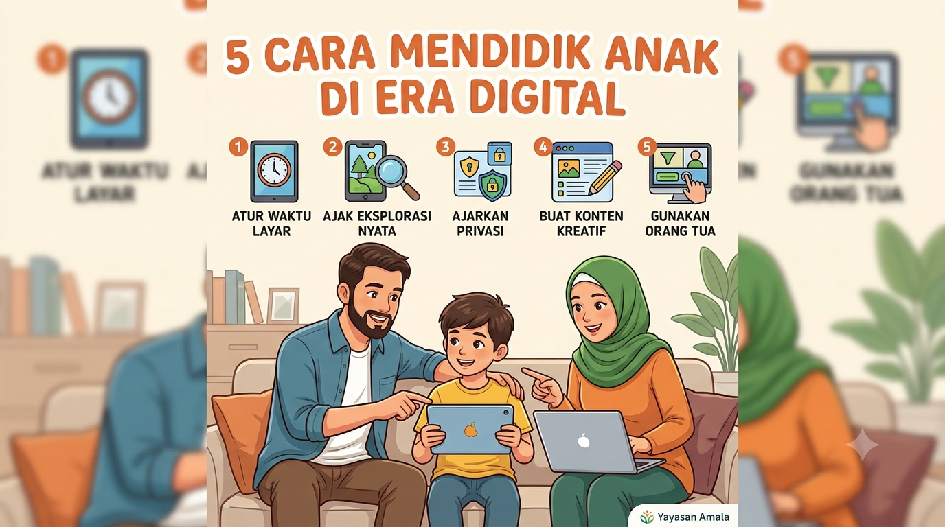 5 Cara Mendidik Anak di Era Digital